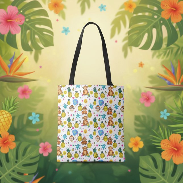 Affen-Geschäft-Muster Tasche (Von Creator hochgeladen)