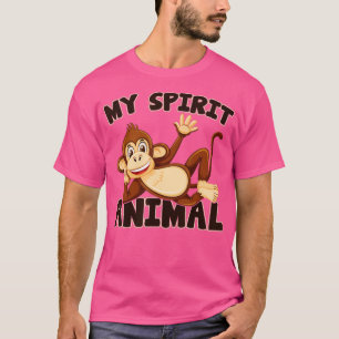 Affen mein Geist Tieraffe Lover Chimp Tier T-Shirt