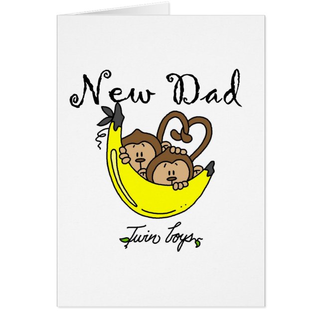 Affen Vater von Twin Boys Tshirts and Gifts (Vorne)