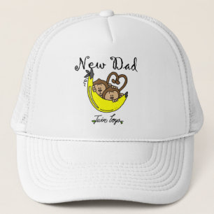 Affen Vater von Twin Boys Tshirts and Gifts Truckerkappe