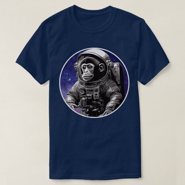 Affenastronaut T-Shirt (Design vorne)