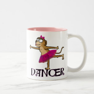 Affenballett Zweifarbige Tasse