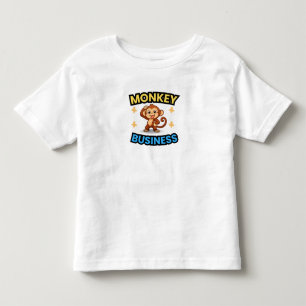 Affenbusiness Lustig Kleinkind T-shirt