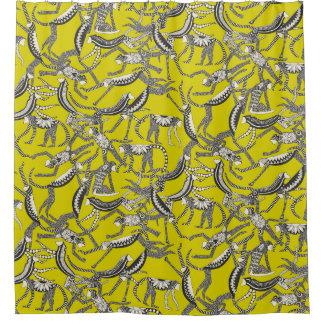 Affenchartreuse Duschvorhang