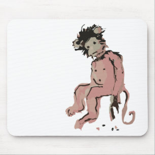 Affenfarbe Mousepad