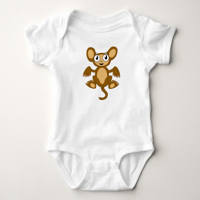 AFFENGESELLSCHAFT BABY STRAMPLER (Vorderseite)