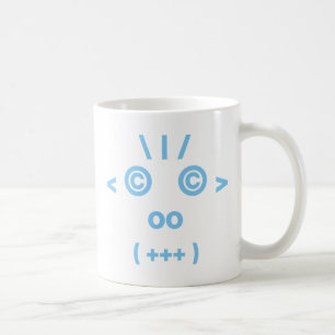 Affengesicht (blau) kaffeetasse