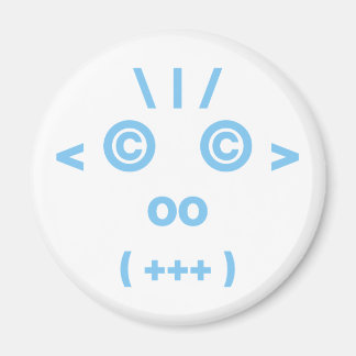 Affengesicht (blau) magnet
