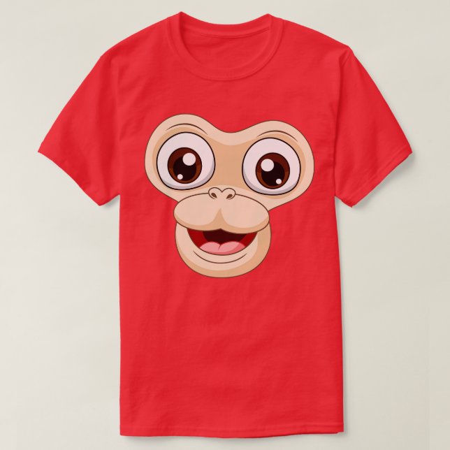 Affengesicht T-Shirt (Design vorne)
