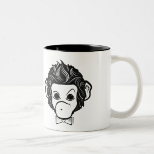 Affenidentitica Zweifarbige Tasse