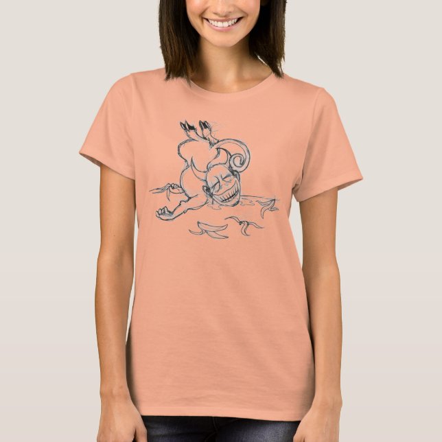 Affenkizze T-Shirt (Vorderseite)
