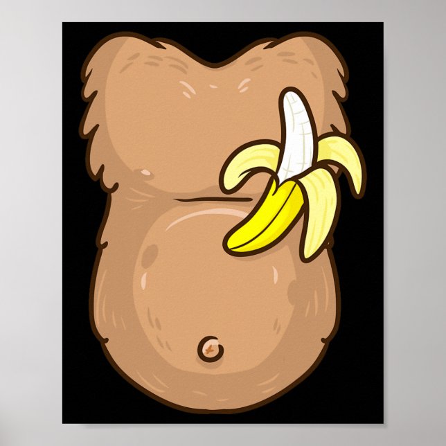 Affenkostüm für Kinder - Affenkostüm Poster (Vorne)