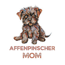 Affenpinsche Mama