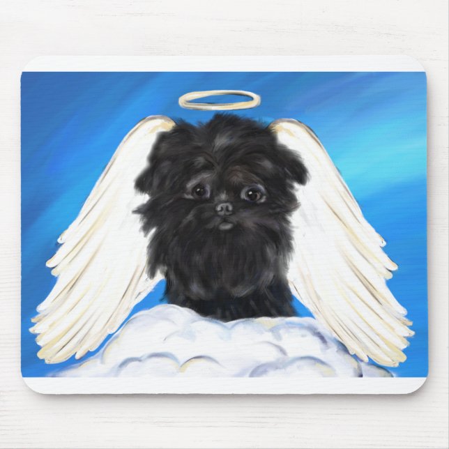 Affenpinscher Angel Mousepad (Vorne)