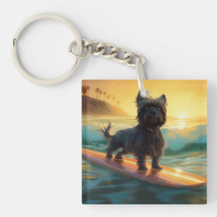 Affenpinscher Beach Surf Peinture