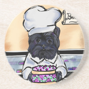 Affenpinscher Chef Getränkeuntersetzer