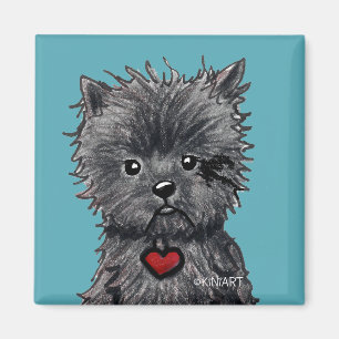 Affenpinscher Dog Art Magnet