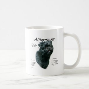 Affenpinscher Geschichtsdesign Kaffeetasse