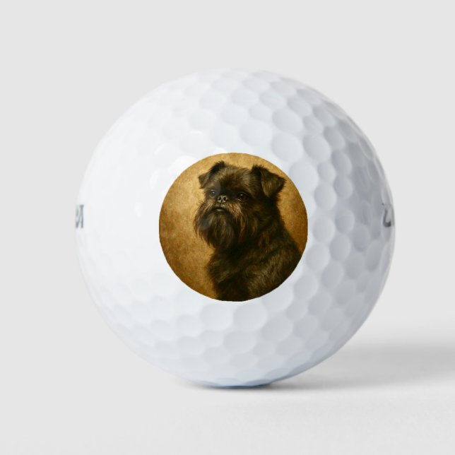 Affenpinscher Golfball (Vorderseite)