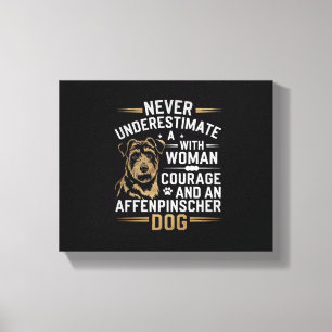 Affenpinscher-Hund Leinwanddruck