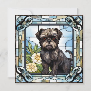 Affenpinscher-Hunde-Grußkarte