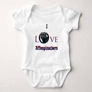 Affenpinscher I Liebe Baby Strampler