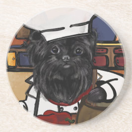 Affenpinscher Koch Getränkeuntersetzer