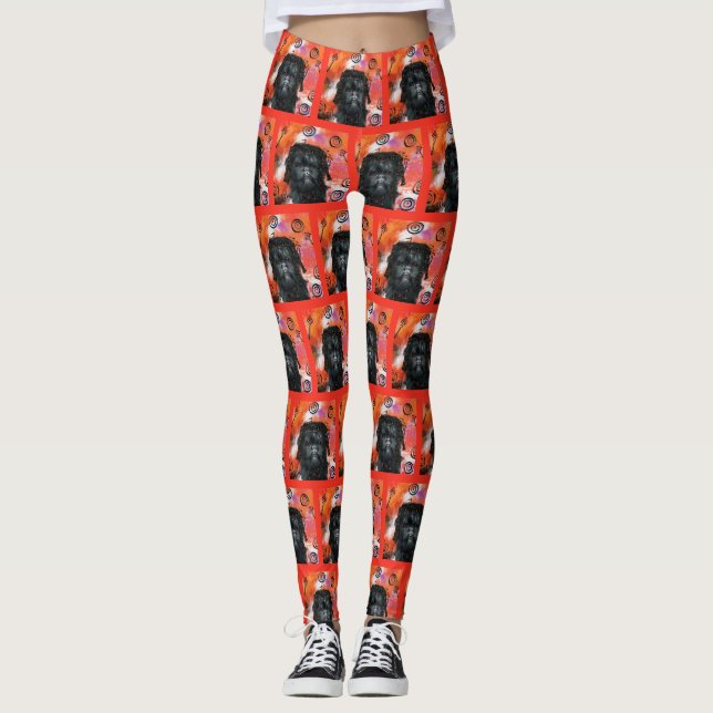AFFENPINSCHER LEGGINGS (Vorderseite)