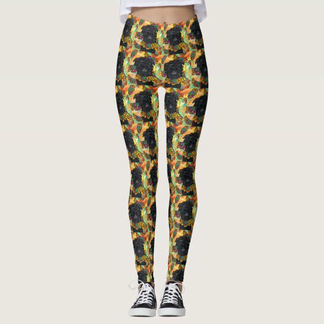Affenpinscher Leggings (Vorderseite)