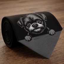 Affenpinscher Lustiger spähender Welpe Hundebesitz