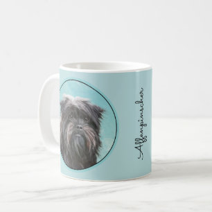 Affenpinscher Malerei - Niedliche Original Dog Art Kaffeetasse