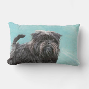 Affenpinscher Malerei - Niedliche Original Dog Art Lendenkissen