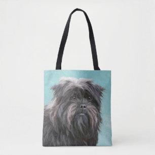 Affenpinscher Malerei - Niedliche Original Dog Art Tasche
