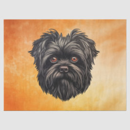 Affenpinscher Monkey Dog Affens Terrier Seidenpapier