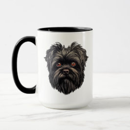 Affenpinscher Monkey Dog Affens Terrier Tasse