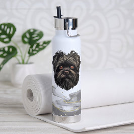 Affenpinscher Monkey Dog Affens Terrier Trinkflasche