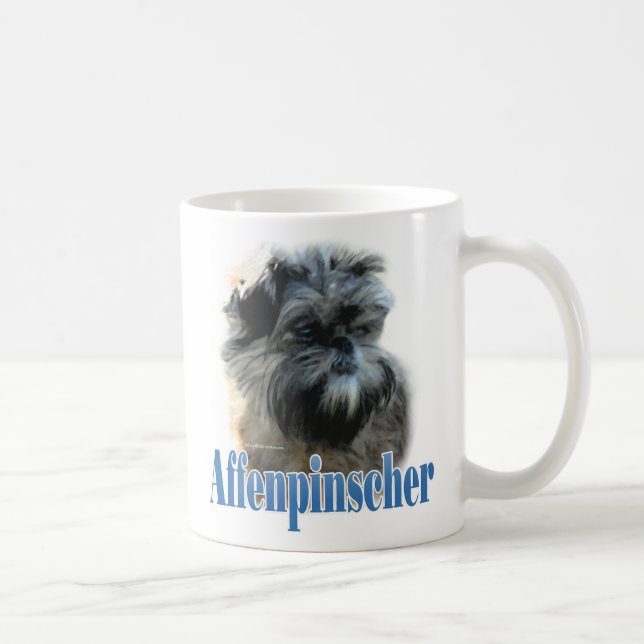 Affenpinscher Name Kaffeetasse (Rechts)