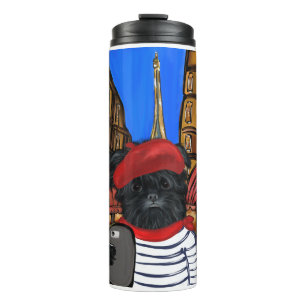 Affenpinscher  Selfie Thermosbecher