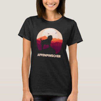 Affenpinscher und MondHalloween 1 T-Shirt