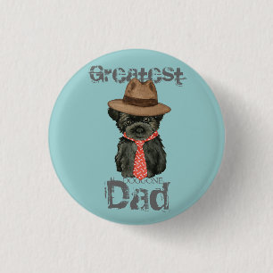 Affenpinscher Vater Button