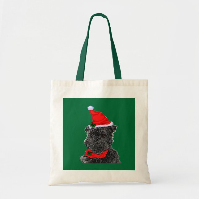 Affenpinscher Weihnachtsgeschenke Tragetasche (Vorne)