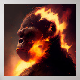 Affenposter Poster