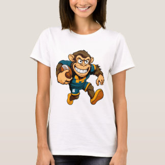 Affenrugbyspieler T-Shirt