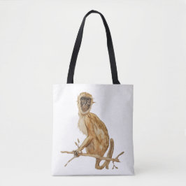 Affentasche mit Primatenneigung Tasche