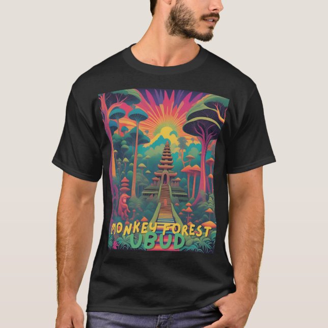 Affenwald verzaubern T-Shirt (Vorderseite)