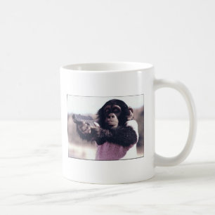 Affeüberfall Kaffeetasse