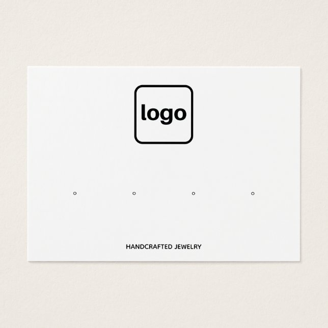 Affichage Ajouter un logo Horizontal Quatre trous  (Devant)