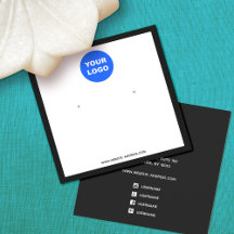 Affichage de l'oreille blanche du Carré de logo