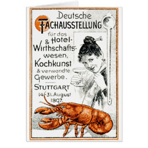 Affiche 1897 culinaire
