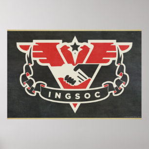 Affiche 1984 de propagande d'INGSOC